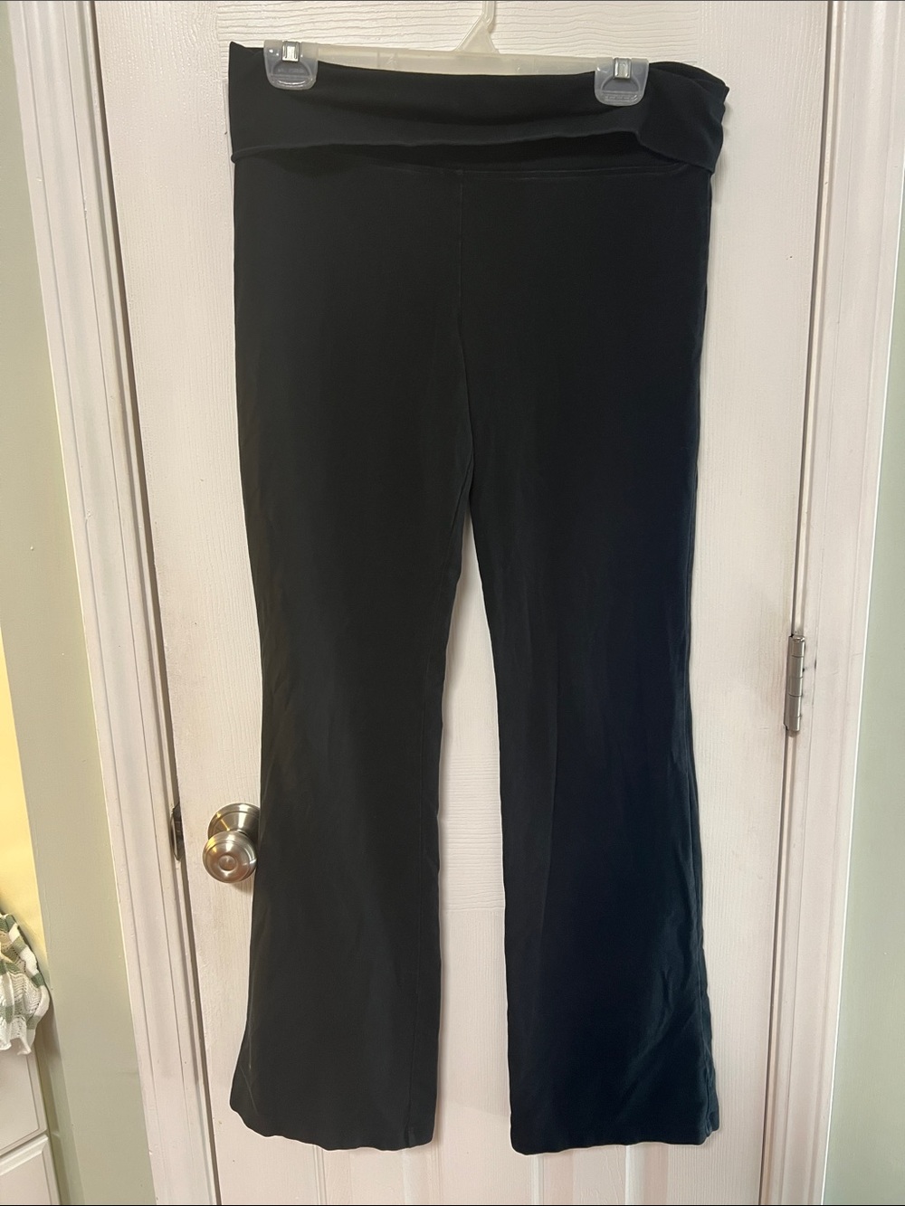 Victoria's Secret PINK Y2K Style Black Seam Yoga Pants